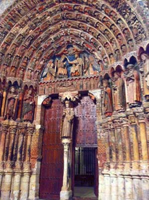 PÓRTICO DE LA MAJESTAD DE LA COLEGIATA DE TORO 